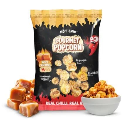 Hot Chip Karamel Popcorn 120g