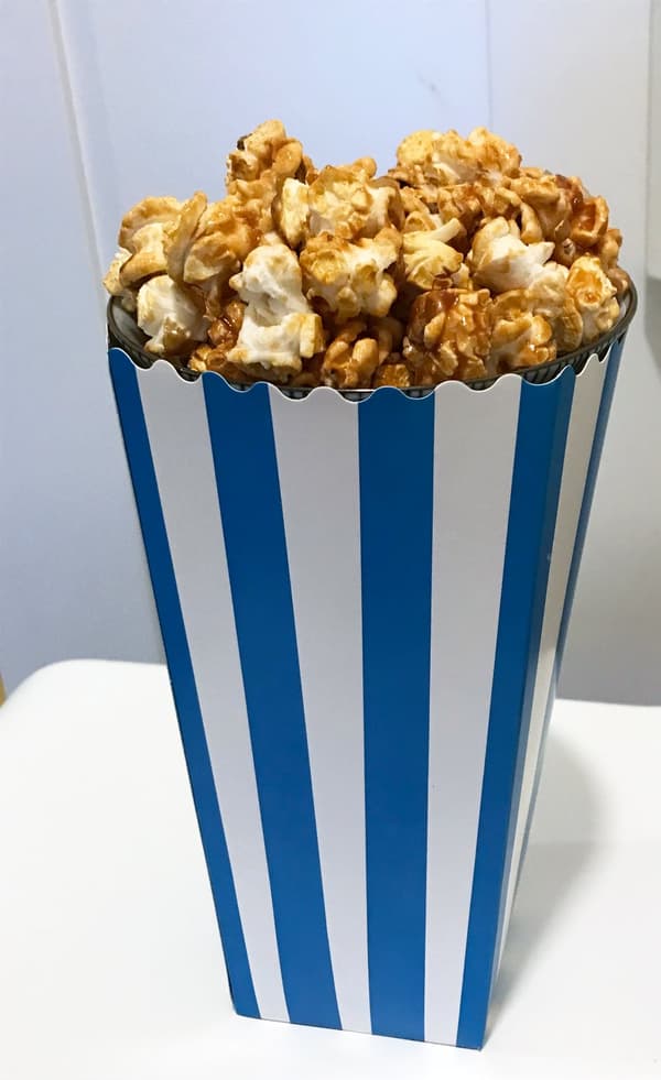 Gaggs Decoline Popcorn Box Striped Blue 10 kpl