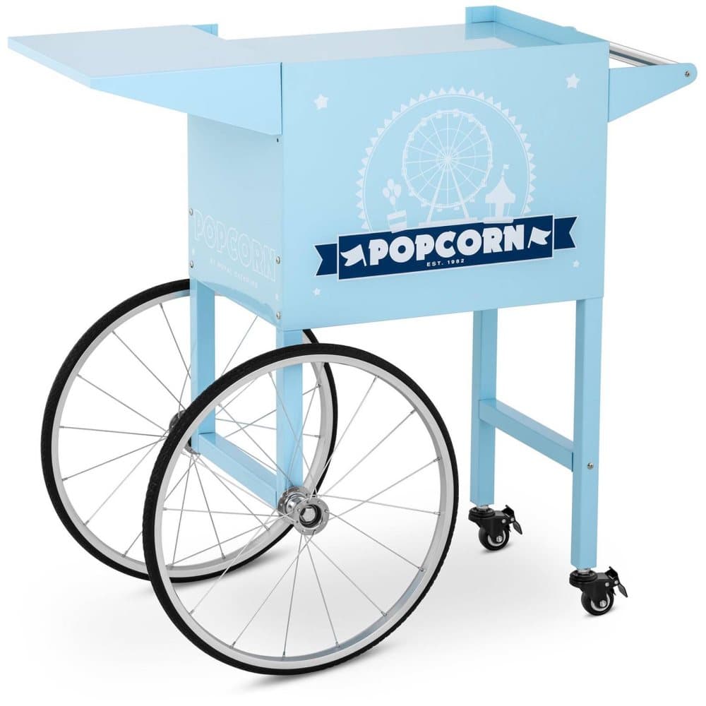 Royal Catering Vagn för popcornmaskin - Blå