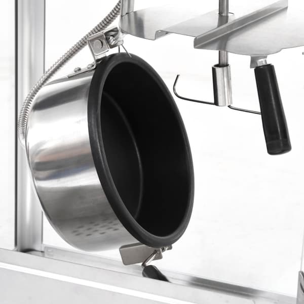 vidaXL Popcornmaskin med teflonbeläggning 1400 W
