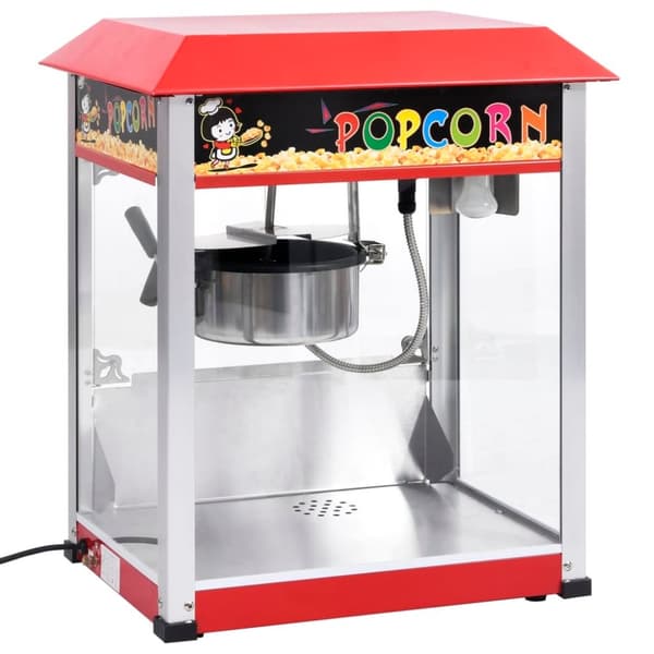 vidaXL Popcornmaskin med teflonbeläggning 1400 W