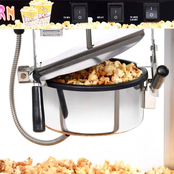 vidaXL Popcornlaite teflon-kattilalla 1 400 W