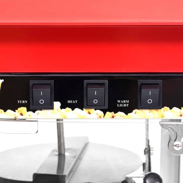 vidaXL Popcornlaite teflon-kattilalla 1 400 W