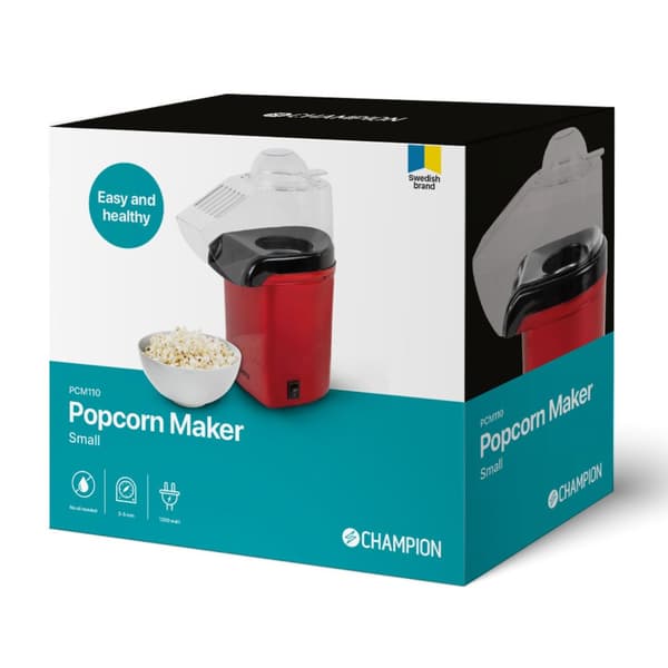 Popcorn maskine Lille PCM110 Rød