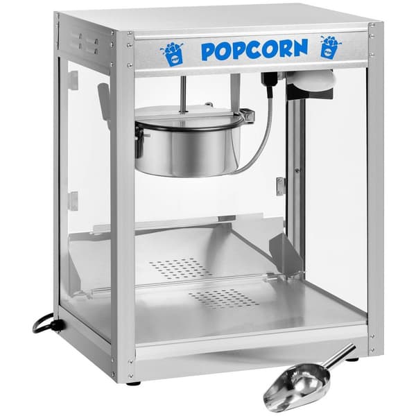 Royal Catering Popcornmaskin - Rostfritt stål