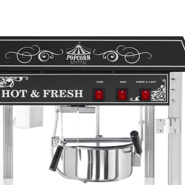 Royal Catering Popcornmaskin – Svart tak