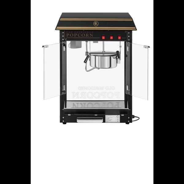 Popcorn Machine - Black & Golden