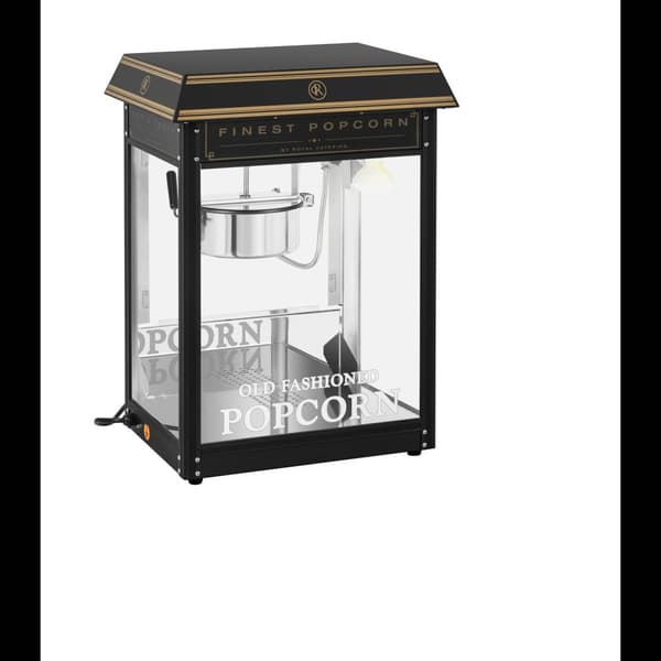 Popcorn Machine - Black & Golden