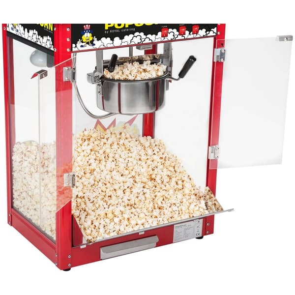Royal Catering Popcornmaskin - Svart tak