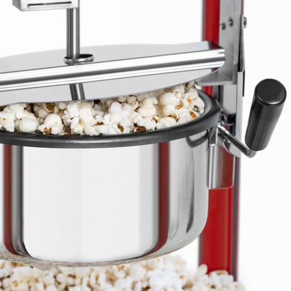 Royal Catering Popcornmaskin - rött tak