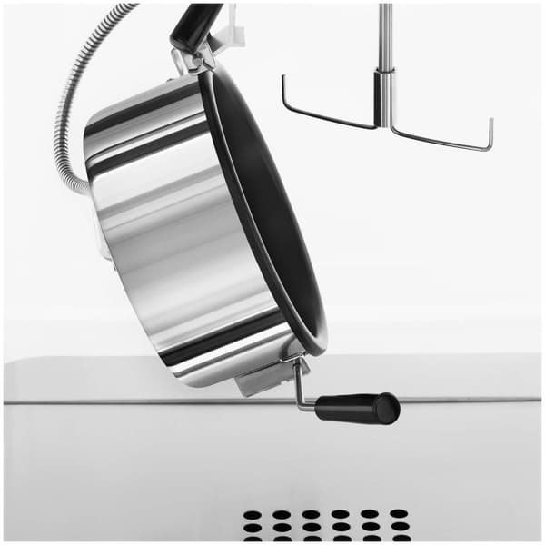 Royal Catering Professionell popcornmaskin - Modern design - 4 - 5 kg/h - 1,2 l - Svart - Royal Catering