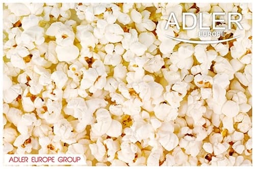 Adler popcornmaskin som ser ut som en fotboll