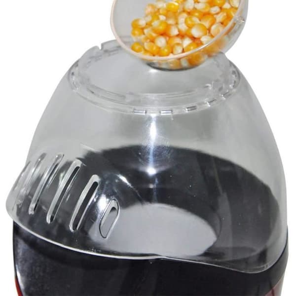 Popcornmaskin - A188 - Varmluft - Stor kaliber - Röd