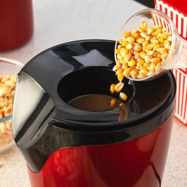 Popcorn Maker - Giles &amp; Posner - EK0493GVDEEU7 - 1200 W - Oljefri - Röd