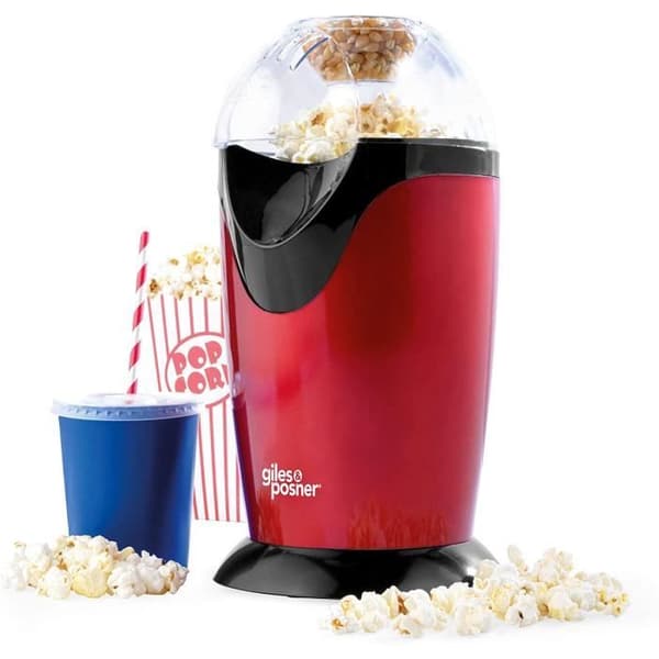 Popcorn Maker - Giles &amp; Posner - EK0493GVDEEU7 - 1200 W - Oljefri - Röd