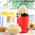 Miniatyrbild 3 av 4: Popcornmaskin - InnovaGoods - PopCot - Röd - 1200 W - Kompakt design - Varmluft