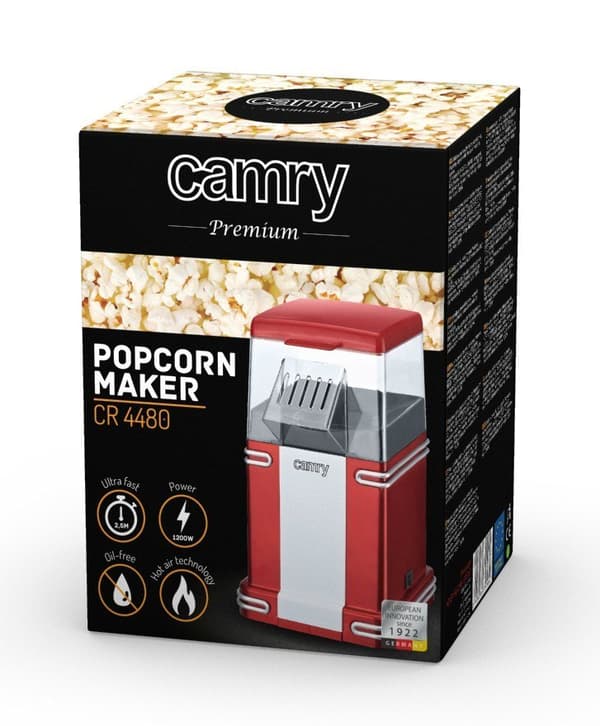 Camry | CR 4480 | Popcornin valmistaja