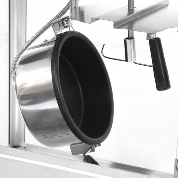 The Living Store Popcornmaskin med teflonbeläggning 1400 W -  Popcornmaskiner
