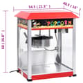 Miniatyrbillede 11 af 11: Popcornmaskiner - Living popcornmaskine med teflongryde 1400 W