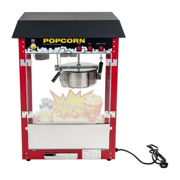 Bar popcorn kone mustalla katolla
