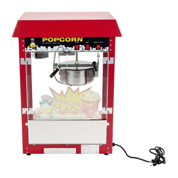 Bar popcorn kone punaisella katolla