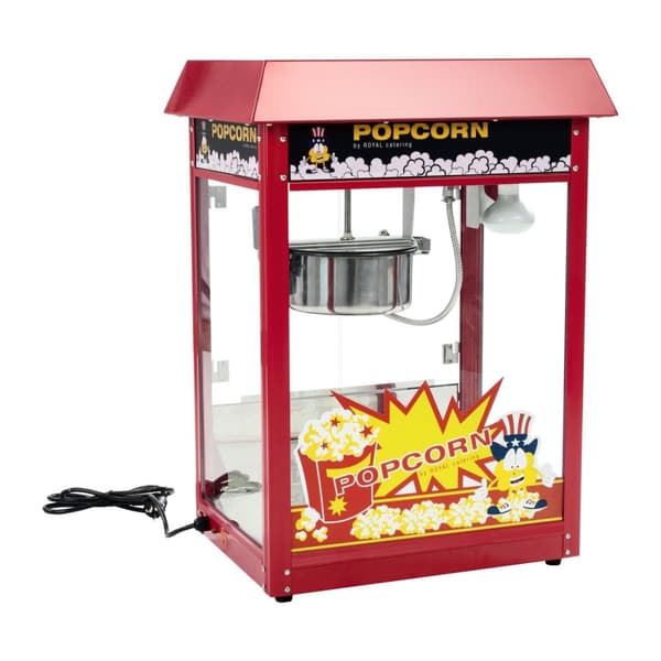 Bar popcorn kone punaisella katolla