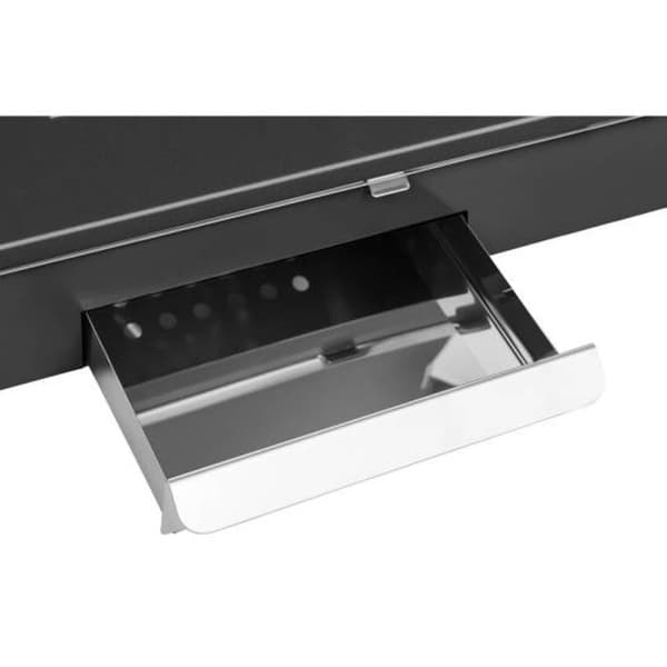 Professionel, effektiv justerbar popcornmaskine 230V 1,6kW, sort