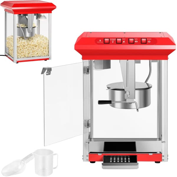 Professionell effektiv popcornmaskin 1325W Royal Catering RCPR-1325