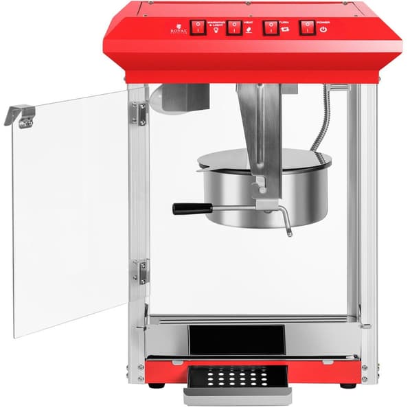 Professionell effektiv popcornmaskin 1325W Royal Catering RCPR-1325