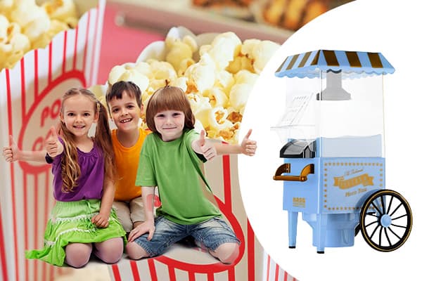 Popcornmaskin, vagn