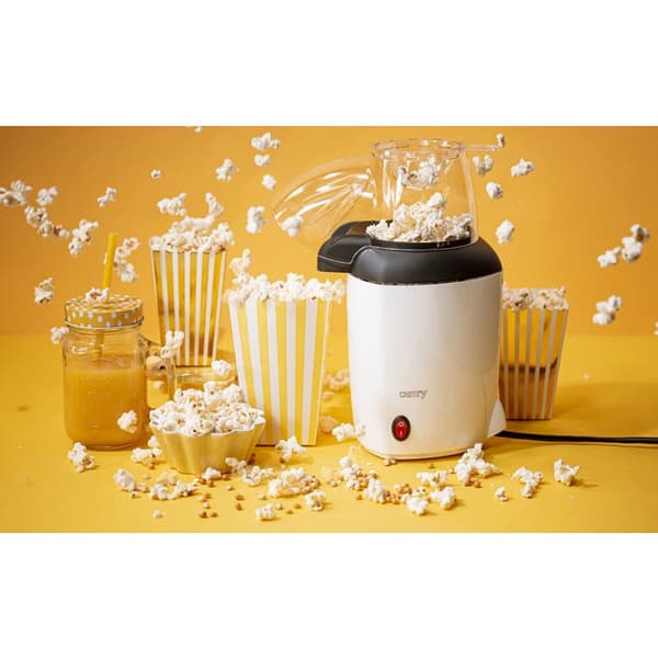 Popcornmaskin - Camry - CR 4458 - 1200 Watt - Olje fri tillagning - Transparent lock