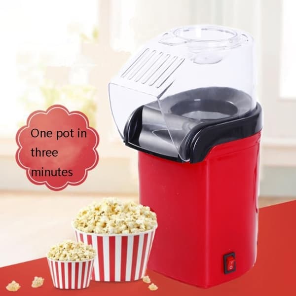 Liten Popcornmaskin. Poppa Popcorn helt utan att tillsätta Olja / Smör.