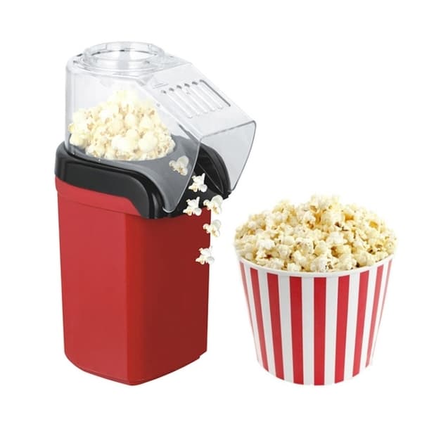 Liten Popcornmaskin. Poppa Popcorn helt utan att tillsätta Olja / Smör.