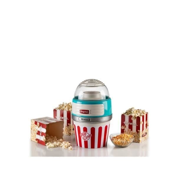 XL Party Time Ariete popcornmaskin (De'Longhi Group) - modell 2957BLUE