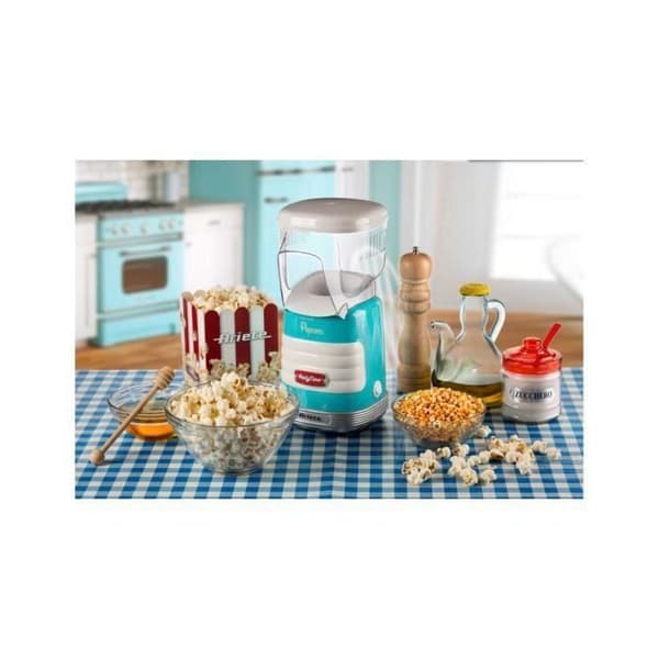 Popcornmaskin - Ariete - Party Time - Varmluftsmatlagning - Blå