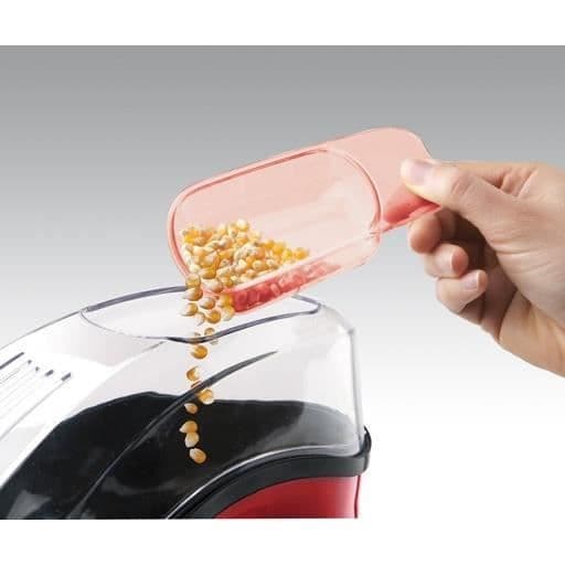 TAURUS Pop'N'Corn popcornmaskin - Varmluftstillagning - Klar på 3 minuter - Röd