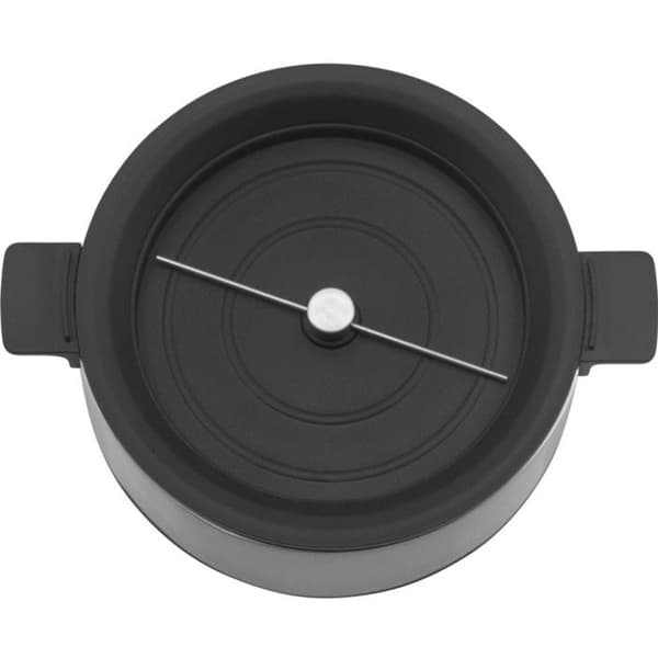 WMF Kitchenminis popcornmaskin - Non-stick skål i rostfritt stål - 250W - Grå