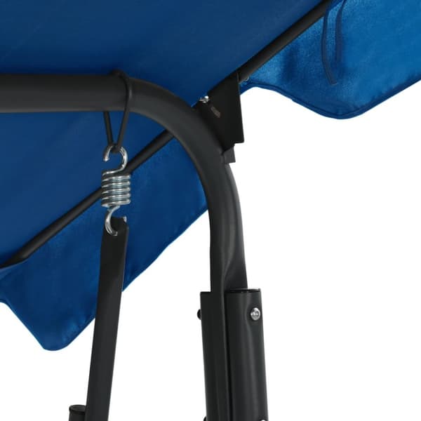 vidaXL Hammock mörkblå 170x110x153 cm tyg