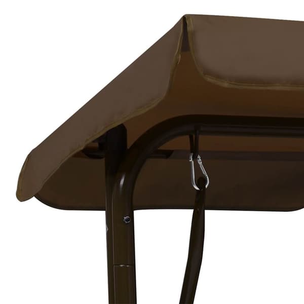vidaXL Hammock för barn brun 115x75x110 cm tyg