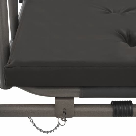 Hammock Med Tak Antracit 192X118X175 Cm Stål