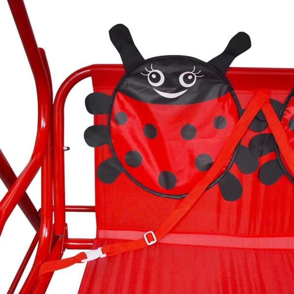 vidaXL Barnhammock röd -  Hammockar