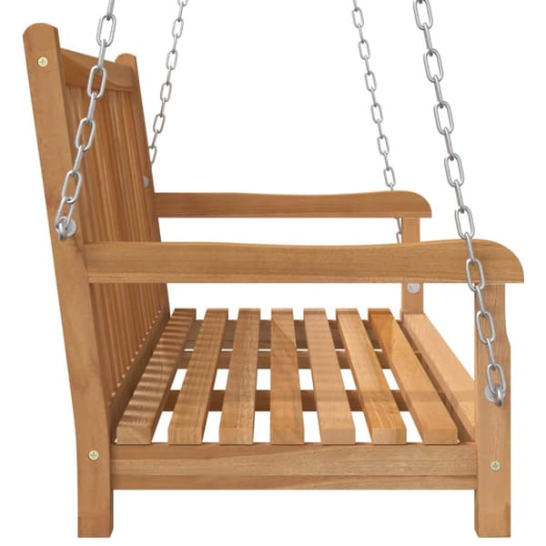 The Living Store gyngebænk 114x60x64 cm massivt teaktræ -  Gyngesofaer