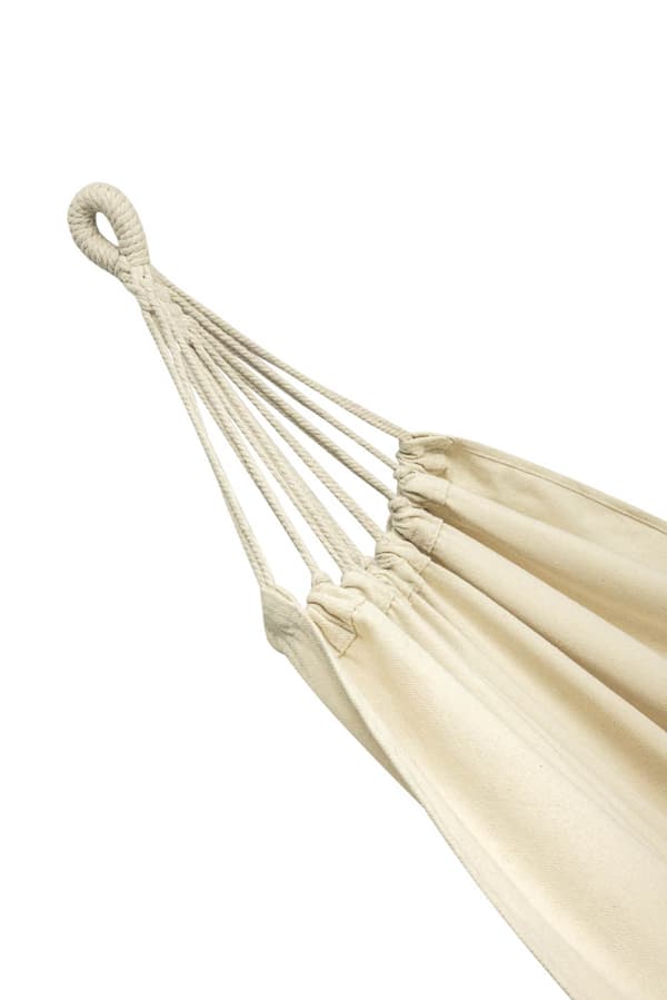 Brasilialainen boho puutarhariippumatto 200cm ekru 120kg