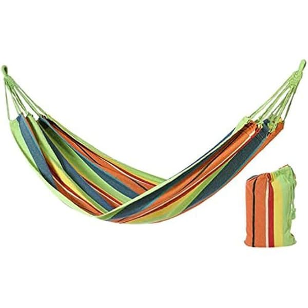 Hängmatta - BIGBUY OUTDOOR - Flerfärgad - 23,33 x 57,33 x 78,67 cm - Perfekt för sommaren - 1 person