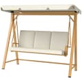 Pikkukuva 1 / 9: Puutarhakeinu, Hollywood-keinu, 198x120x170 cm, Beige