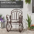Miniatyrbillede 4 af 9: Gynge stol, 61x79x90 cm, Bronze