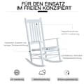 Miniatyrbild 5 av 9: Gungstol, 69x86x115 cm, Vit