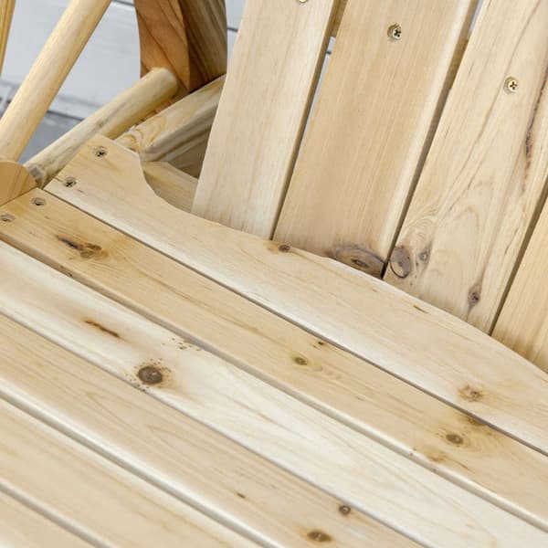 Gynge Stol, 68x88x92 cm, Naturligt Træ