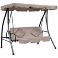 Pikkukuva 10 / 10: Rootz Hollywood Swing With Making Function - Ulko -sohva - Patio -vuode - Korkea mukavuus - 200 cm x 125 cm x 170cm
