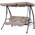 Pikkukuva 1 / 10: Rootz Hollywood Swing With Making Function - Ulko -sohva - Patio -vuode - Korkea mukavuus - 200 cm x 125 cm x 170cm
